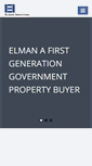 Mobile Screenshot of elmaninvestors.com